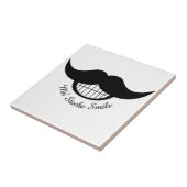 口ひげスマイル タイル (側面)