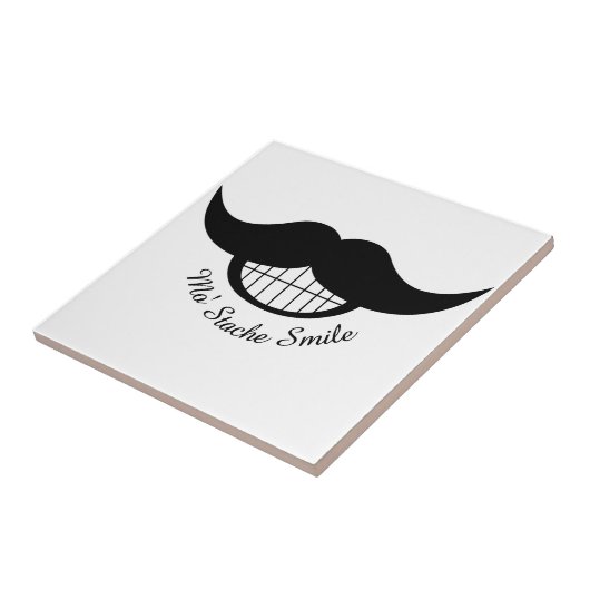 口ひげスマイル タイル (側面)