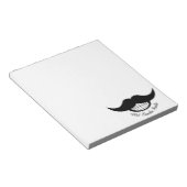 口ひげスマイル ノートパッド (アングル)