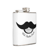 口ひげスマイル フラスク (右)