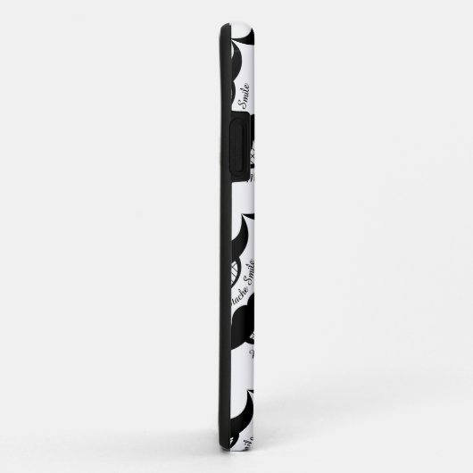 口ひげスマイル Case-Mate iPhoneケース (裏面/右)