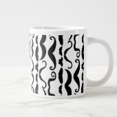 口ひげパターン ジャンボコーヒーマグカップ (右)