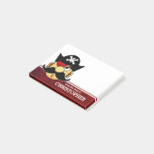 口ひげパーソナライズされた海賊 ポストイット (アングル)