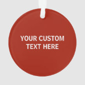 口ひげプライドカスタムオーナメント オーナメント (裏面)