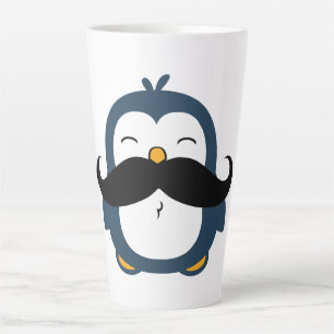 口ひげペンギン カフェラテマグ