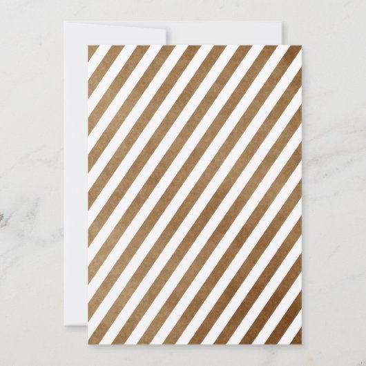 口ひげラブミスター& Mr.ヴィンテージ紙ゲイ結婚ズ 招待状 (裏面)