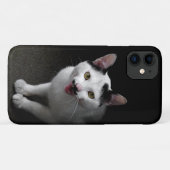 口ひげ付き猫 Case-Mate iPhoneケース (裏面(横))