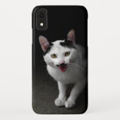 口ひげ付き猫 Case-Mate iPhoneケース (裏面)