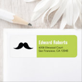 口ひげ住所 シール (インサイチュ)