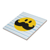 口ひげ幸せ顔 タイル (側面)