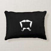 口ひげ枕 アクセントクッション (正面)