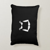 口ひげ枕 アクセントクッション (裏面(縦))