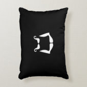 口ひげ枕 アクセントクッション (正面(垂直))