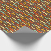 口ひげ模様 ラッピングペーパー (角)