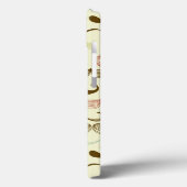 口ひげ模様、レトロスタイル4 Case-Mate iPhoneケース (裏面 / 左)