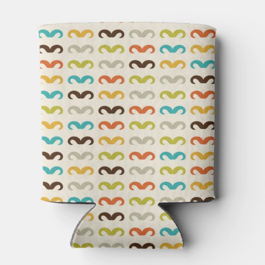 口ひげ模様 缶クーラー (裏面)