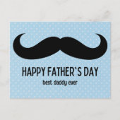 口ひげ父の日 シーズンポストカード (正面)