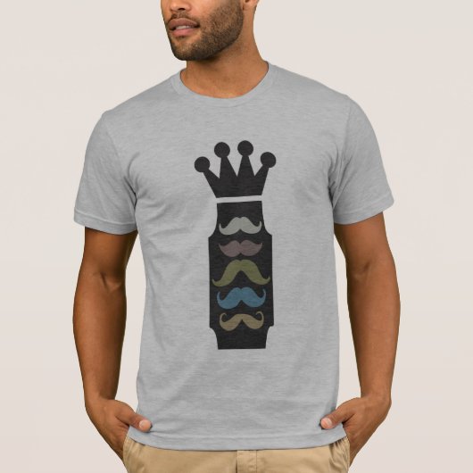 口ひげ王 Tシャツ (正面)