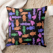 口ひげ男性用オールオーバープリント クッション (ブランケット)