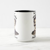 口ひげ素晴らしと来責任素晴らしが マグカップ (中央)