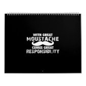 口ひげ素晴らし来素晴らしの責任 カレンダー (カバー)