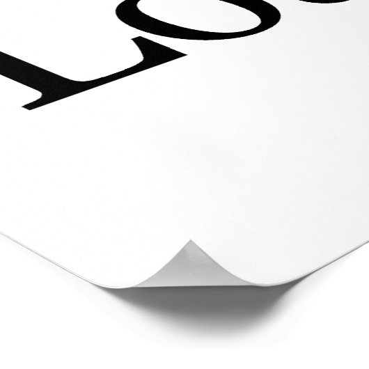 口ひげ荷重 ポスター (角)