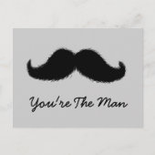 口ひげ葉書 ポストカード (正面)