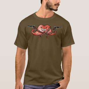 口ひげ革命 Tシャツ