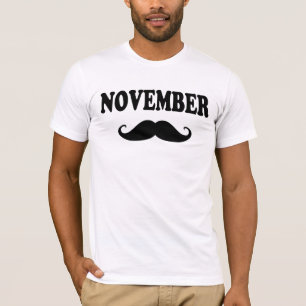 口ひげ11月 Tシャツ