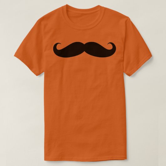 口ひげ1 Tシャツ (デザイン正面)