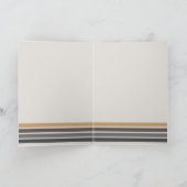 口ひげ – お父様の日 カード (内部)