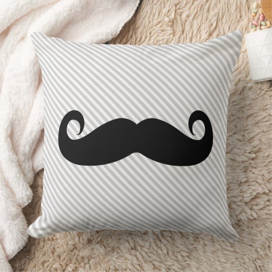 口ひげ クッション (ブランケット)