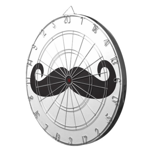 口ひげ ダーツボード (正面右)