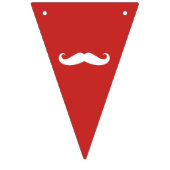 口ひげ バンティングフラッグ (第1の旗)