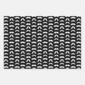 口ひげ ラッピングペーパーシート (正面)