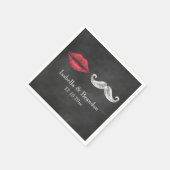 口ひげ&リップナプキン スタンダードカクテルナプキン (角)