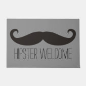 口ひげ/髭/Schnurrbart + あなたのアイディア ドアマット (正面)