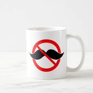 口ひげ- ANTI-MUSTACHE -その事を剃らないで下さい コーヒーマグカップ