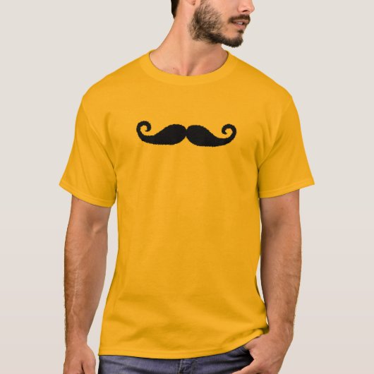 口ひげ Tシャツ (正面)