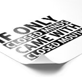 口もしを閉じ来てのみ フォトプリント            (角)