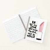 口もし紅を足して攻めに行くのが悲しい ノートブック (内部)