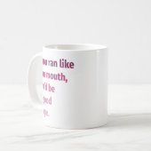 口もし走が好き… コーヒーマグカップ (正面左)