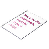 口もし走が好き… ノートブック (左側)