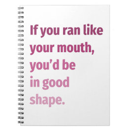 口もし走が好き… ノートブック
