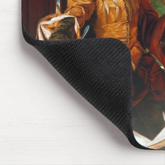 口やかましい女の飼いならすこと マウスパッド (コーナー)