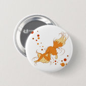 口やかましい女 缶バッジ (正面&裏面)