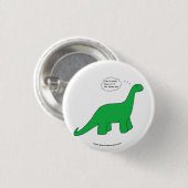 口やかましい感じボタン 缶バッジ (正面&裏面)