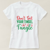 口を出すな Tシャツ (デザイン正面)