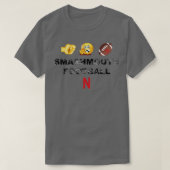 口を割る Tシャツ (デザイン正面)