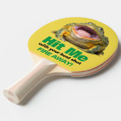 口を大きく開いた最高のかえで殴ってくれ 卓球ラケット (正面アングル)